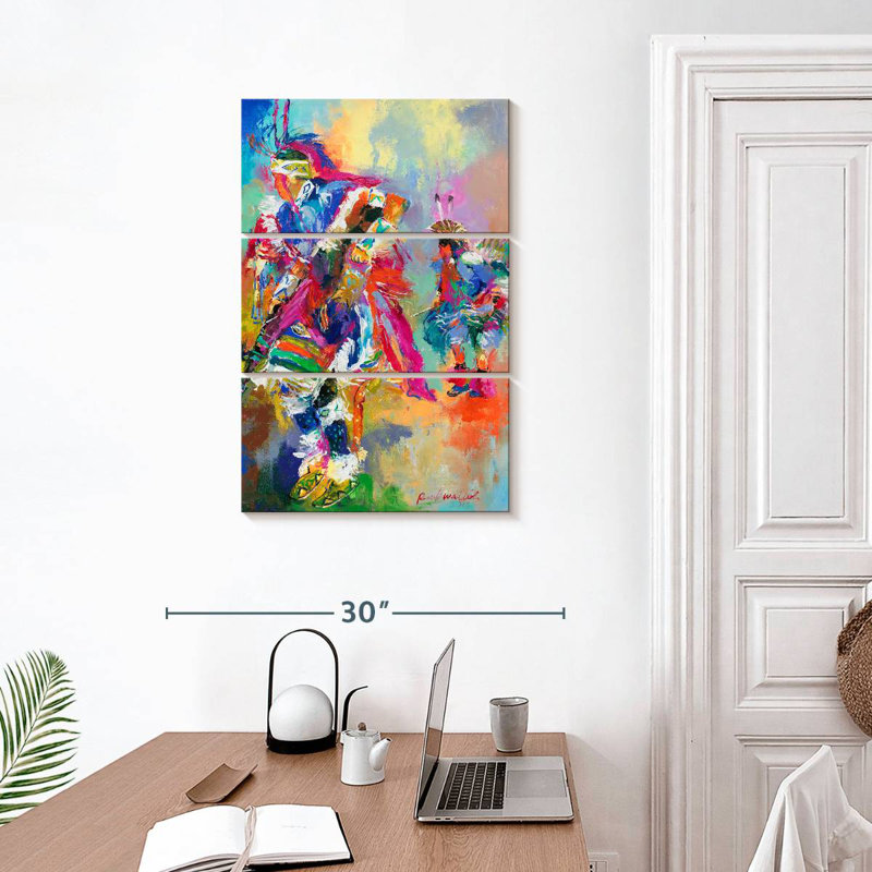 Pow Wow, 32" H x 20" W