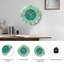 Horloge murale en verre-100856322