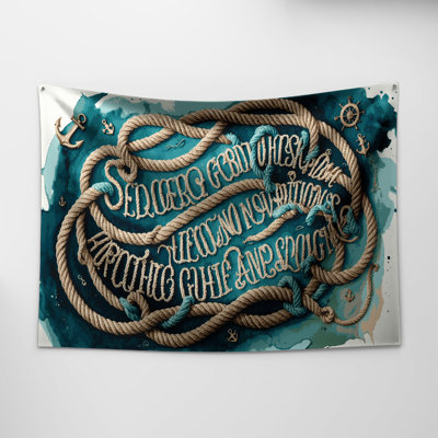 Nautical Nautical phrases Wall Tapestry