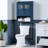 Over The Toilet Storage Cabinet, Above Toilet Storage With Double Doors And Soft Hinges Over Toilet Storage Shelf-1101477332