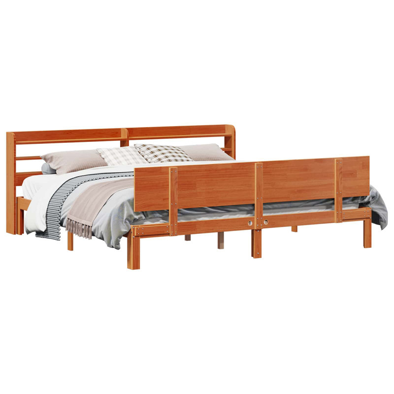 Solid Wood Bed Frame, Super King (6')