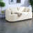 Compact Chenille Sofas, Modern Loveseat For Home