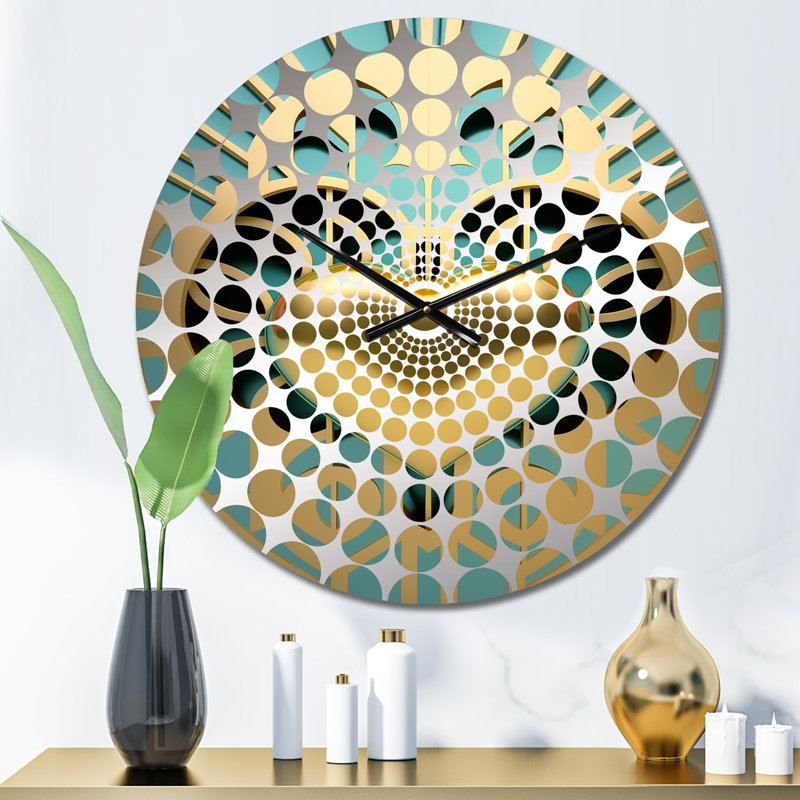 Wendla - Horloge murale abstraite romantique, Petit