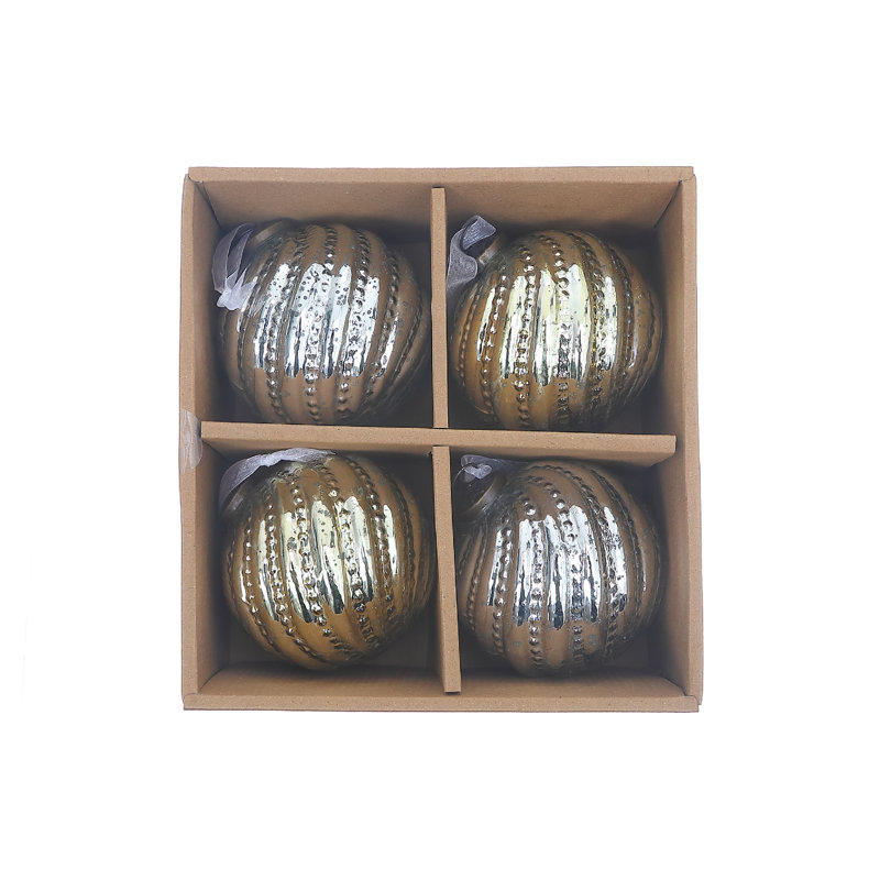 Ornement boule tourbillonnante