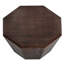 Table basse 31,5 "octogonale en bois d'hévéa pour salon, chambre à coucher-2021105192