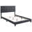 Ajim Upholstered Queen Panel Bed Grey-1609290597-1609290596