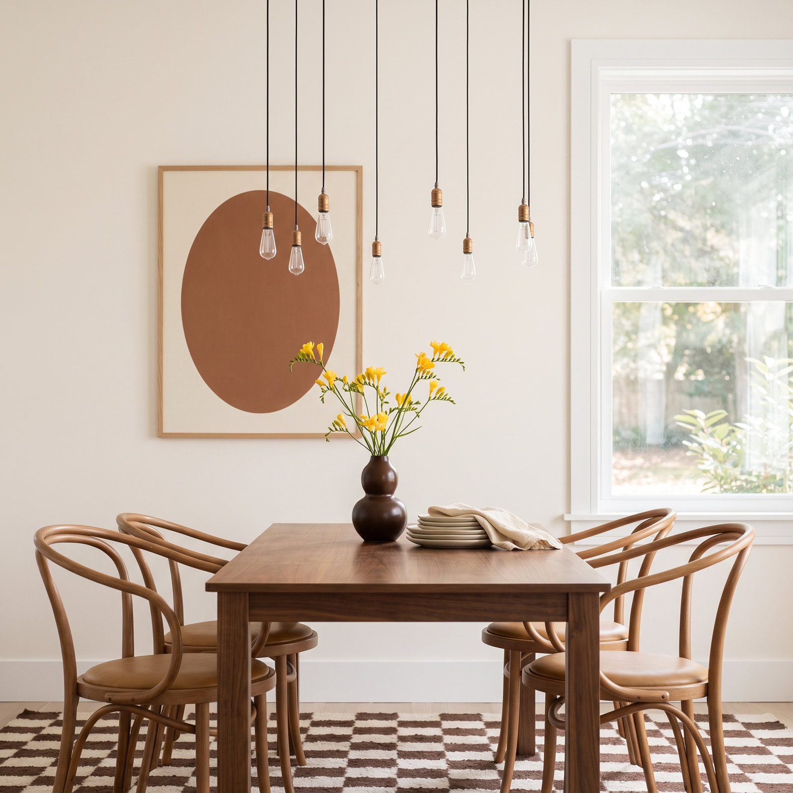 Jethro 8 Light Dimmable Pendant