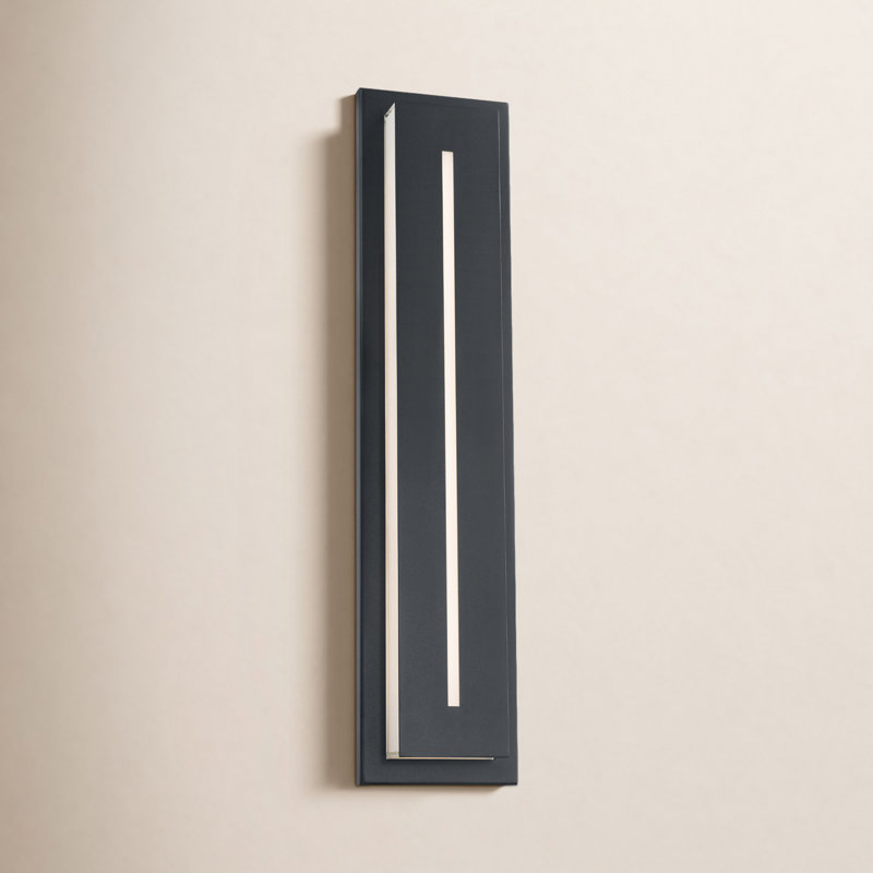 Midnight LED Outdoor Flush Mount, 3500K, 26" H