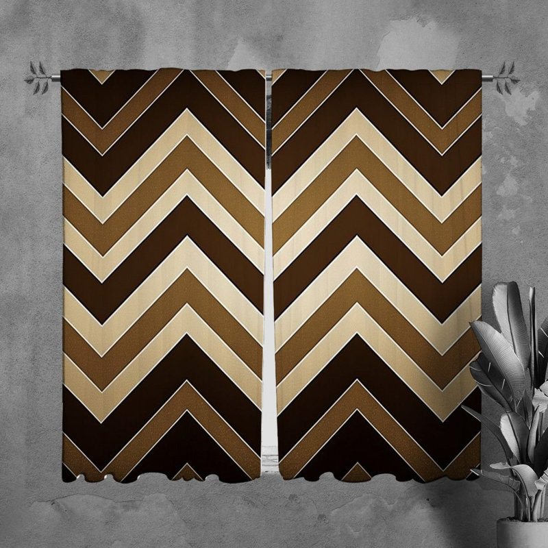 Havannah Room Darkening Curtain Pair, 20" W x 61" L