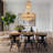 9-light Dimmable Empire Chandelier