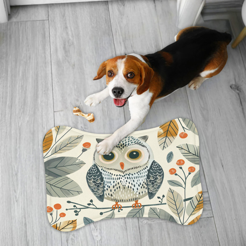 Tapis d'automne en forme d'os d'automne - 1 pièce