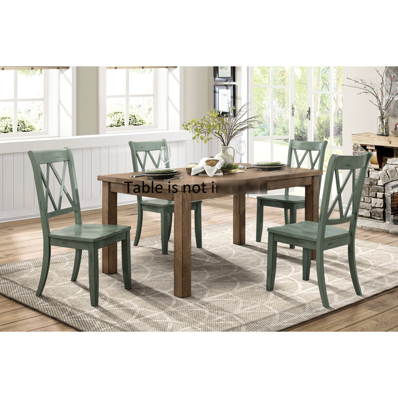 Fauteuil décontracté bleu sarcelle pour 2 personnes, salle à manger, dossier, assise de 18,5 po de largeur, côté 2 pièces, pièce, ensemble transitionnel de 19 po