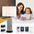 Josanna 23" Touch Control  Bedside Table Lamp Set with USB Ports, Bulbs