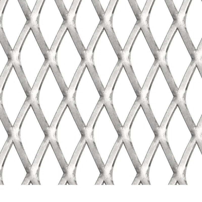 Northwoods Stainless Steel Expanded Wire Fence Mesh Panel, 50cm H x 50cm W