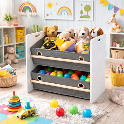 Kaia 50cm H X 55cm W No Subject Toy Storage Kids Bookcase