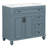 Elegant Storage Vanity, Solid Wood & Mdf, Modern Bathroom Decor