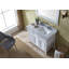 Ensemble de meuble-lavabo simple 43 po avec miroir Hamil-125312606-125312605