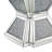 Round Glass Top Metal Base Dining Table
