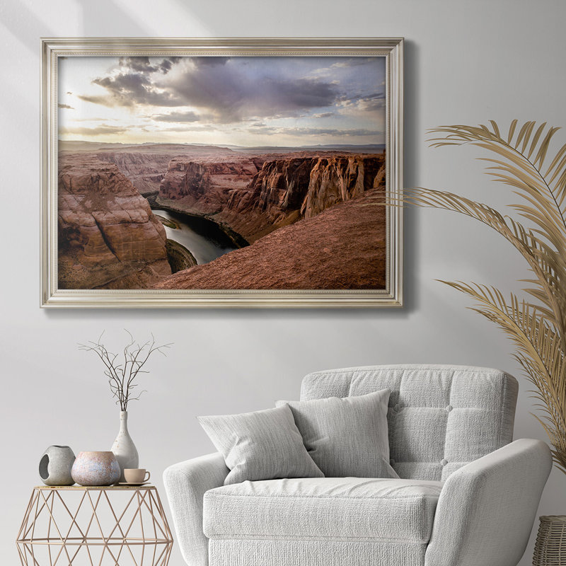 «Mighty Colorado at Sunset», reproduction d'art sur toile, H 23 po x l 32 po x P 2,5 po