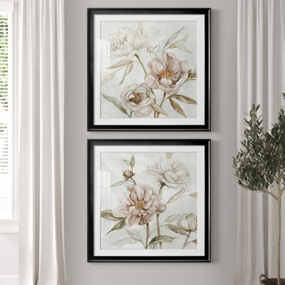 «Washed Botanical I», ensemble de 2 reproductions