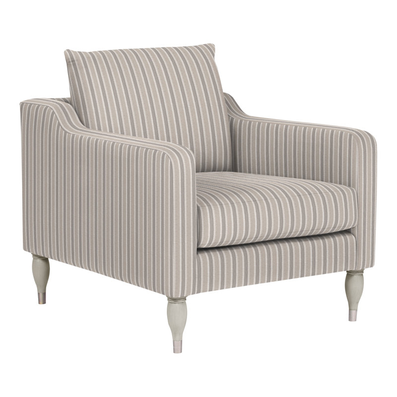 Chaise Thea, Perigold Piccadilly rayé patiné, Navajo
