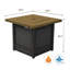 Foyer de table au propane 29 pouces Owensby-91869860