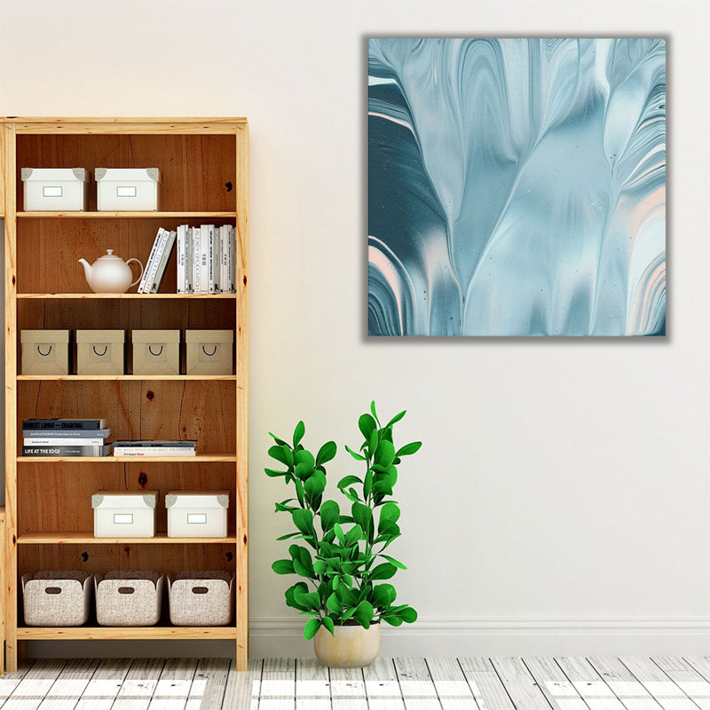 «Flowing Water II», reproduction d'art sur toile, H 16 po x l 16 po