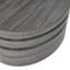 TABLE BASSE MODERNE ROTATIF - Noir mat