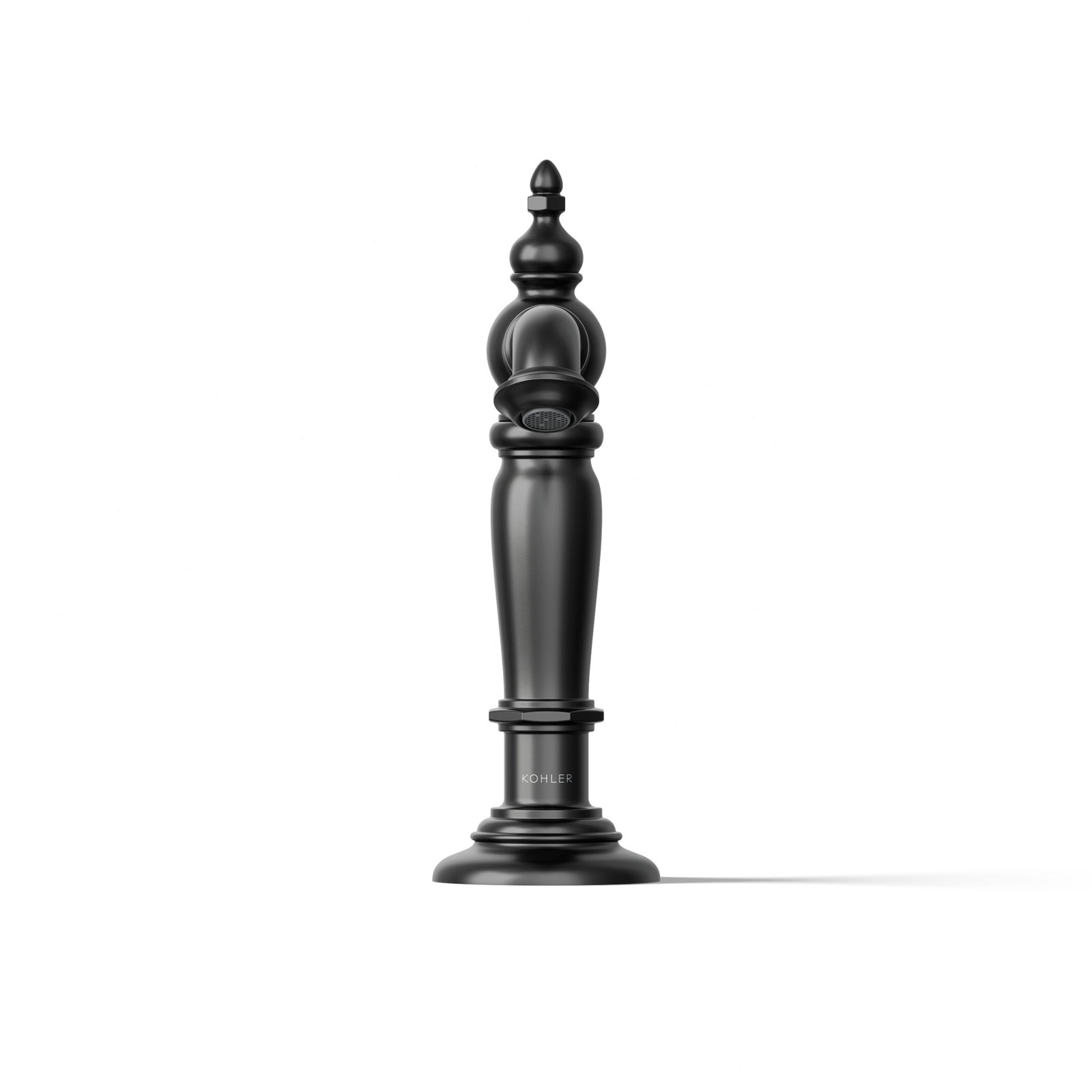 Artifacts Widespread Bathroom Faucet with Drain Assembly, Matte Black