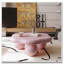 Table basse 35 "en forme de nuage, table basse minimaliste moderne en forme de pétale avec pieds sphériques-2043564848