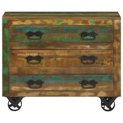 80cm Solid Wood Sideboard