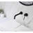 Wall Mounted Bathroom Sink Single Lever Handle Faucet With Pop-Up Drain (No Overflow)-117992976