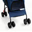 Poussette pliable pour animaux de compagnie pour petits chiens et chats de moins de 28 lb avec plateau multifonctionnel, 2 laisses de sécurité, panier de rangement et filet respirant, poussette pour animaux 4 roues, bleu-134381403