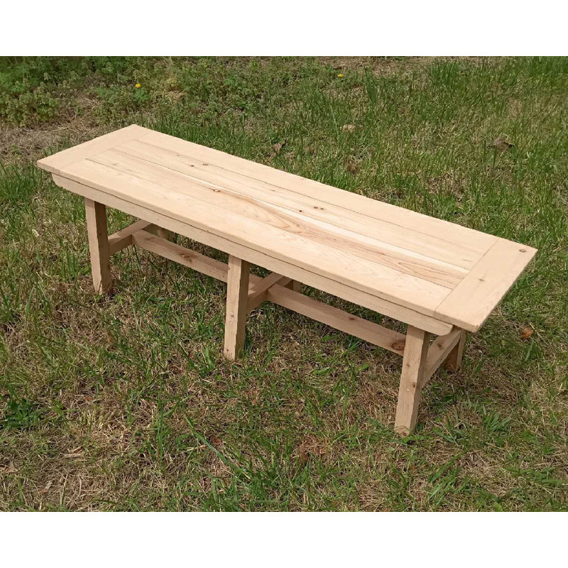 Banc d'extérieur en cèdre Cawthon
