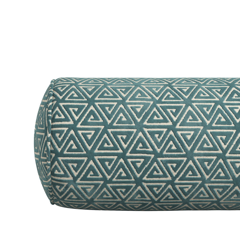 Coussin Porthcurno, H 8 po x l 24 po, Turquoise