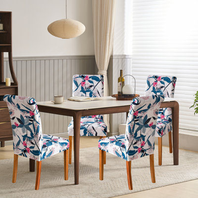 Dining Chair Covers,Parsons Chair Slipcovers,Chairs Protector Cover ,Set Of 6