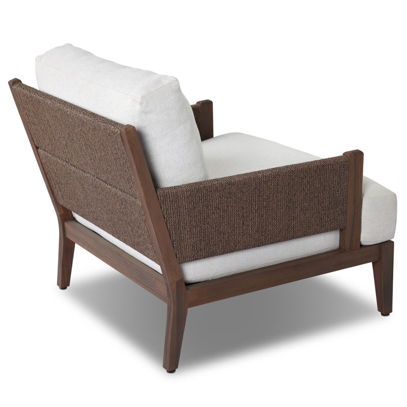 Brewer Outdoor Teak Lounge Chair