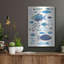 Beachcrest Home ™ «Go With the Flow II» par Courtney Prahl, art mural en métal-2003077816