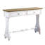Console au fini blanc antique