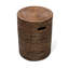 Tall Round Hamper With Cut Out Handle On The Side-613034260-613034261