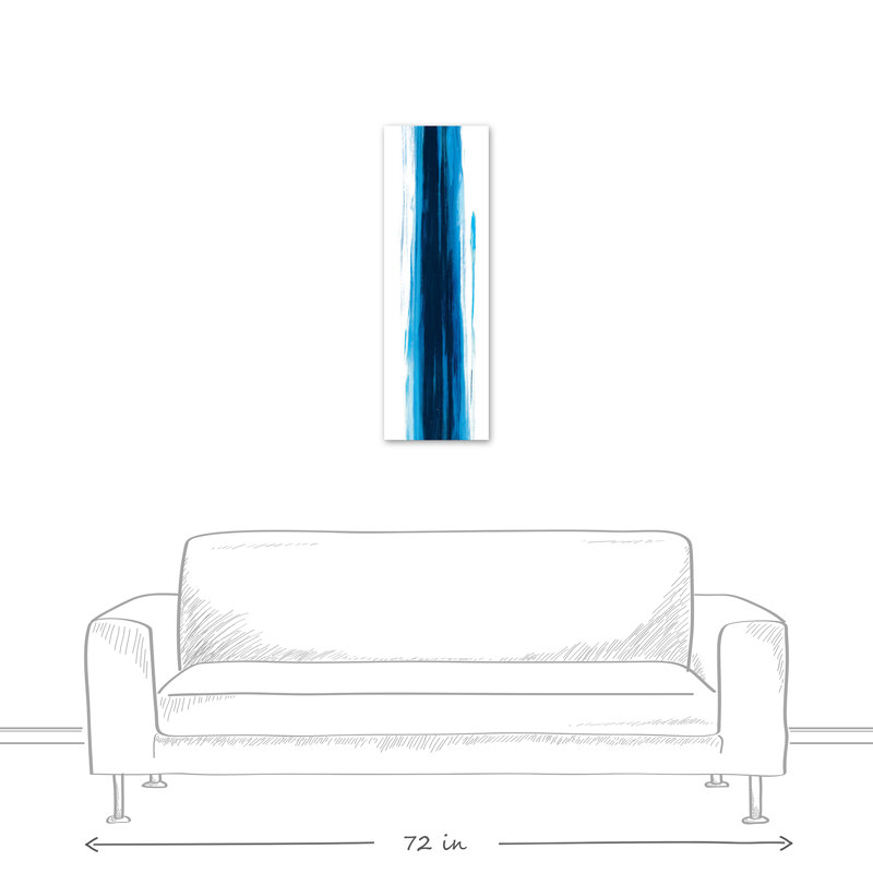" Blue Wash Abstract "