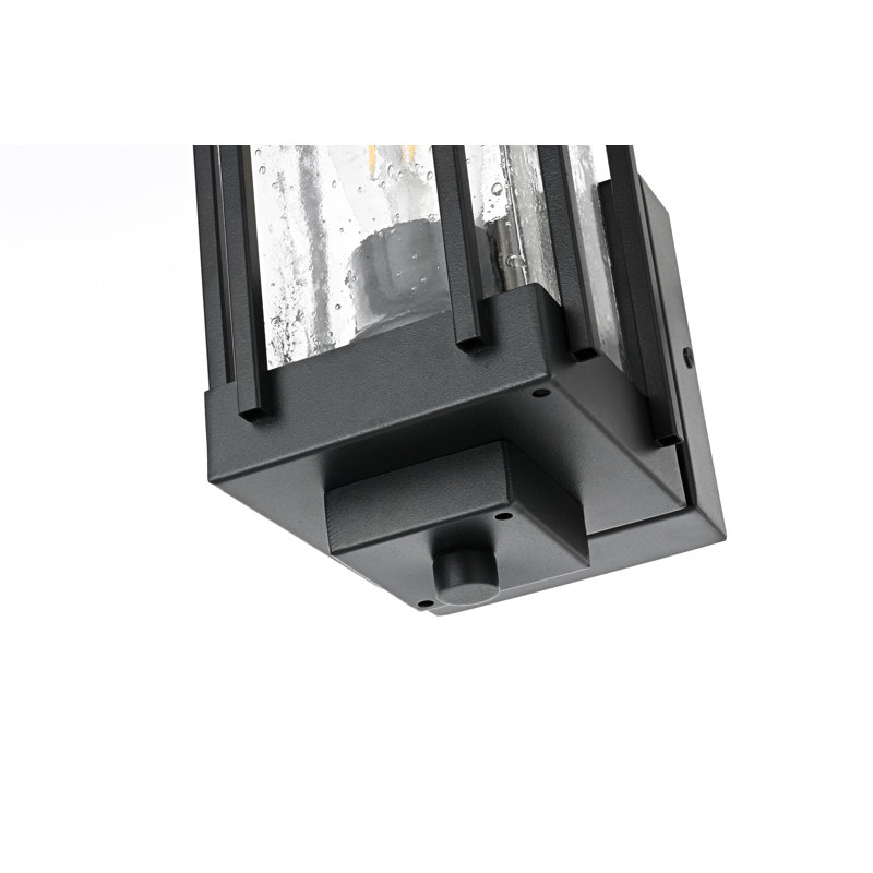 Willmore Meurer 6.5 Inch Outdoor Wall Sconce in Black