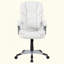 Chaise de bureau rembourrée et réglable pour bureau à domicile