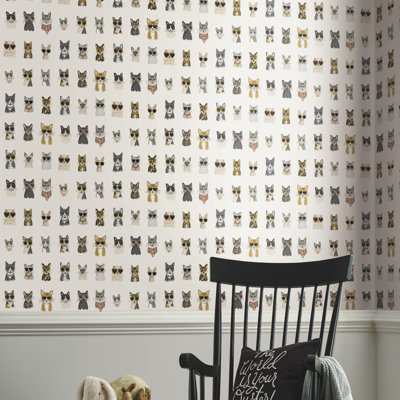 Cool Cats Peel & Stick Wallpaper Roll