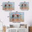«Square Dancing Cowgirls In Austin Texas I», ensemble d'impressions d'art mural-107180979-107180978