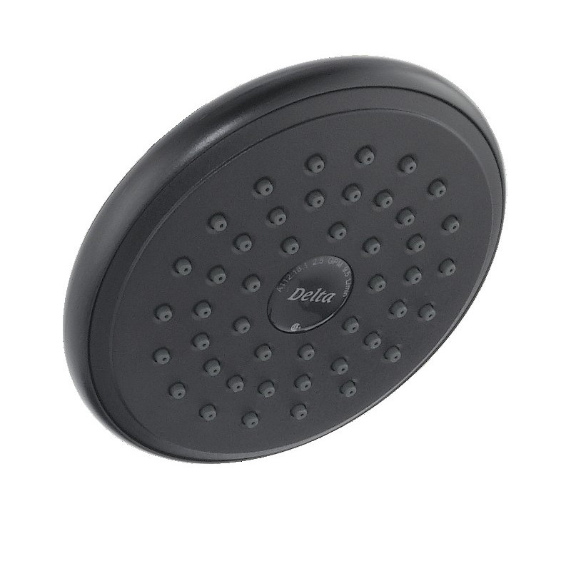 Universal Showering Components Full/Standard Fixed Shower Head with H2Okinetic Technology, Venetian Bronze