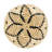 Handmade Boho Plants & Flowers Wall Decor on Seagrass
