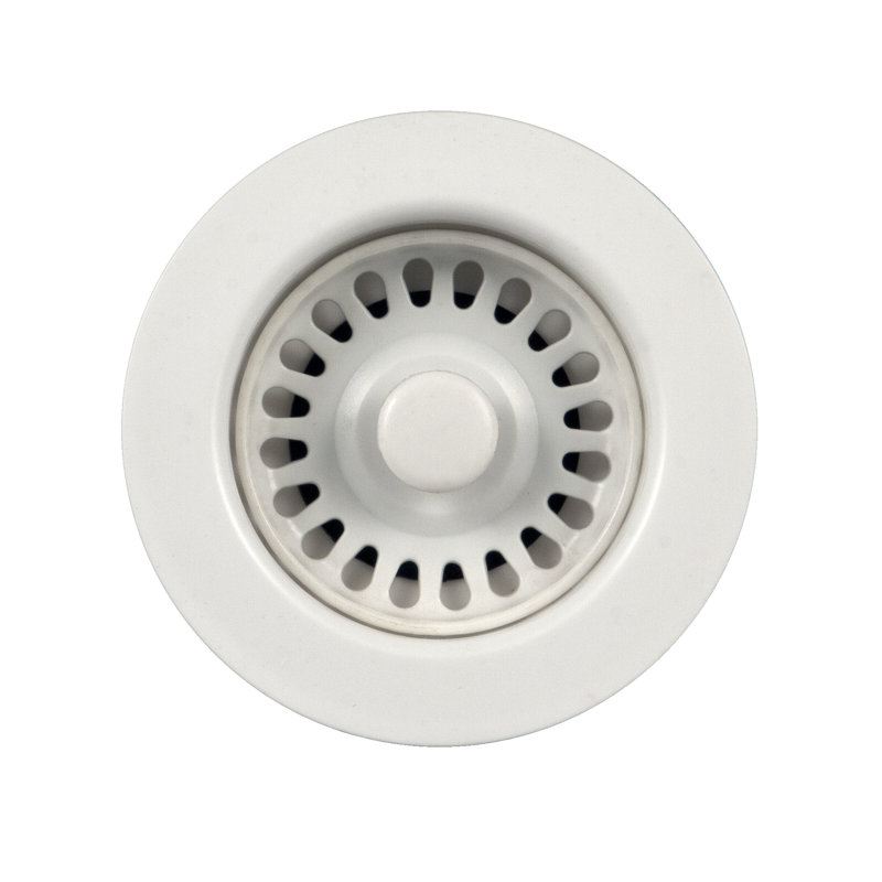 Schock Houzer Accessories Basket Strainer, White