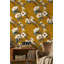 Papier peint floral avec oiseaux