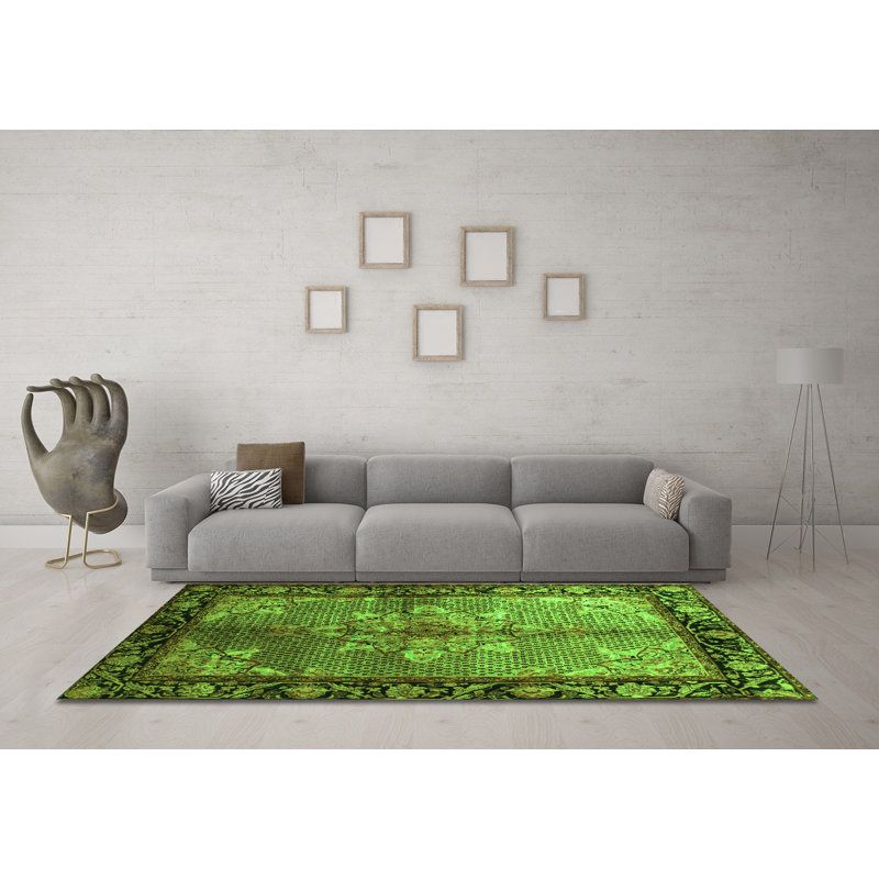 Performance Oriental Indoor Rug, Square 6'